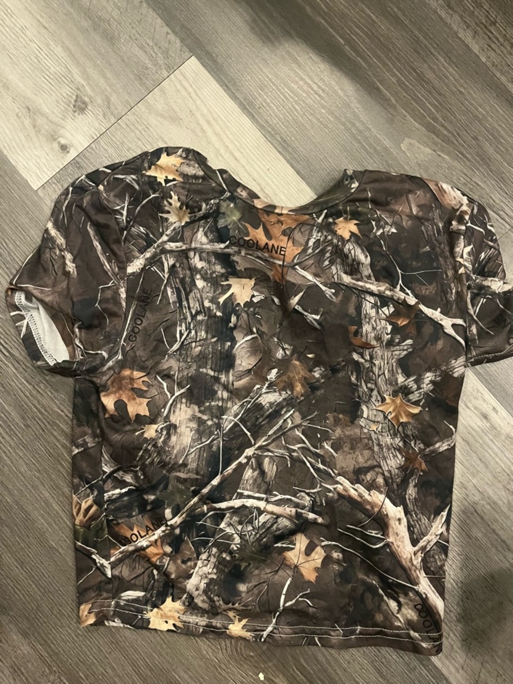 SHEIN Brown Camo Print Women’s Crop Top
